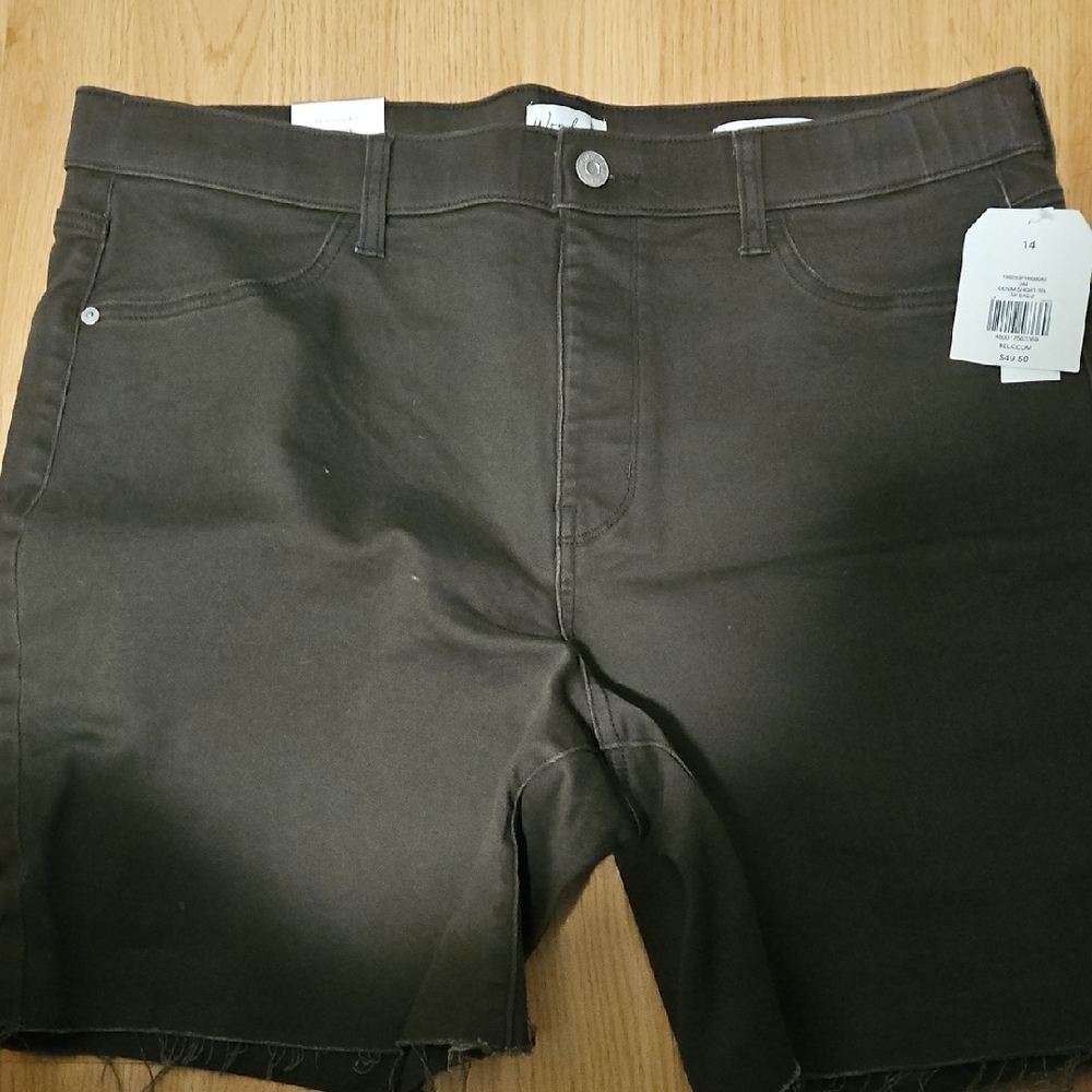 Wonderly Black Jean Shorts
